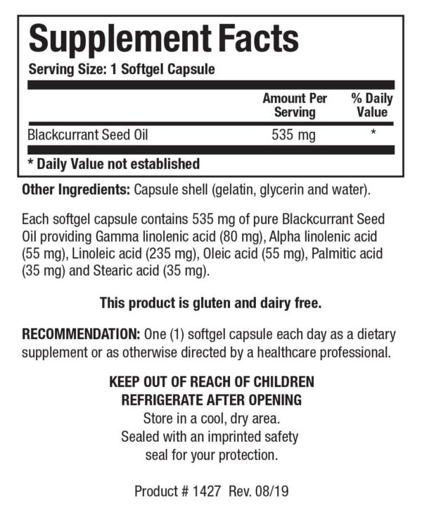 Etiqueta del producto Biotics Research