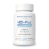 Frasco de Biotics Research HCl Plus - etiqueta frontal
