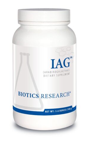 Biotics Research IAG polvo prebiótico para salud intestinal