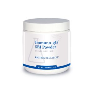 Version 1.0.0 Biotics Research Immuno-gG SBI polvo fácil de mezclar 2.6 oz
