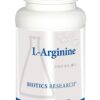 Biotics Research L-arginina botella frontal