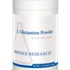 Biotics Research L-Glutamine polvo frasco etiqueta