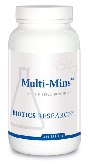 Frasco frontal de Biotics Research Multi-Mins