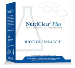 Biotics Research NutriClear Plus paquete individual de detox