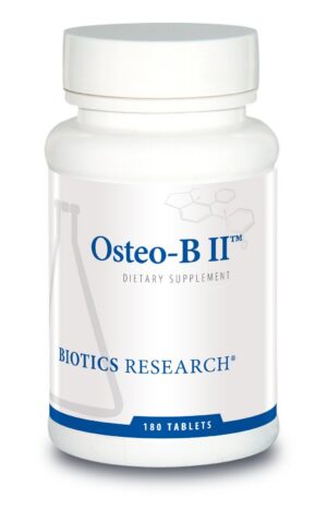 Frasco Biotics Research Osteo B II 180 tabletas