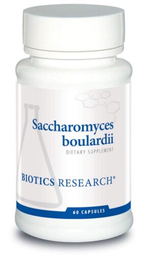Version 1.0.0 Biotics Research probiótico Saccharomyces boulardii 60 cápsulas