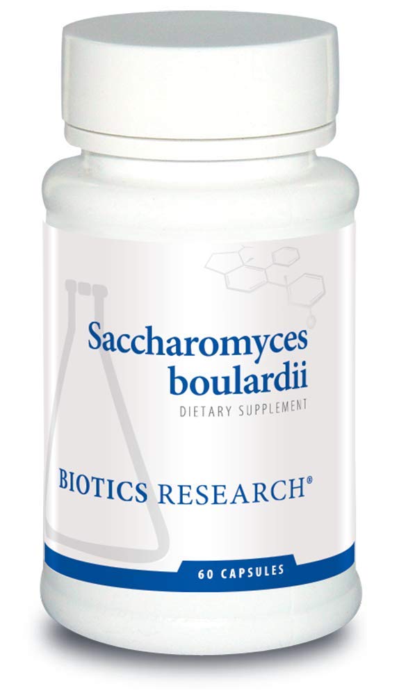 Biotics Research probiótico Saccharomyces boulardii 60 cápsulas
