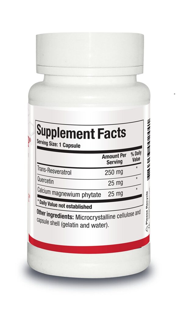 Etiqueta detallada de ResveraSirt HP