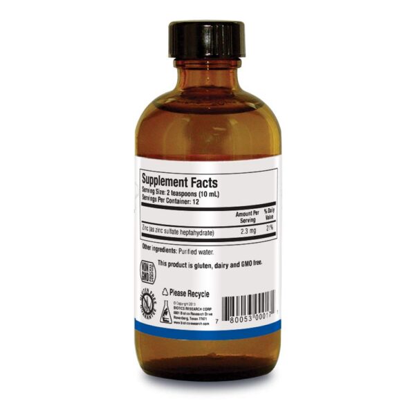Version 1.0.0 Información de ingredientes Zinc Acuoso