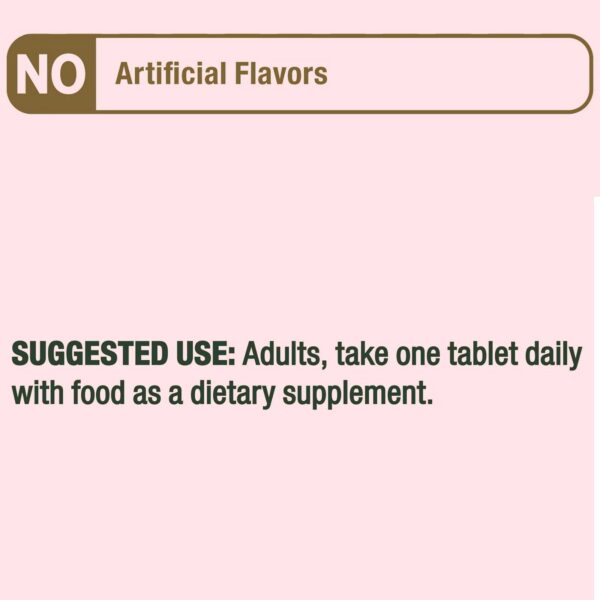 Version 1.0.0 Frasco con 60 tabletas para uso diario