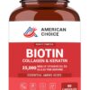 Frontal del envase Biotina Colágeno Queratina