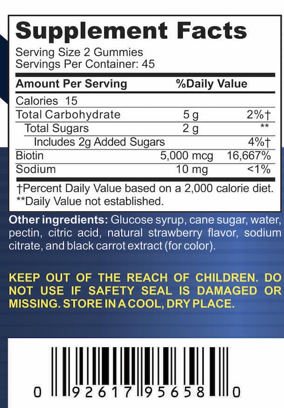 Biotina fácil absorción 90ct