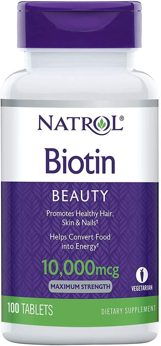 Biotina Natrol 10,000 mcg