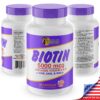 Biotina natural colágeno para piel cabello y uñas saludables