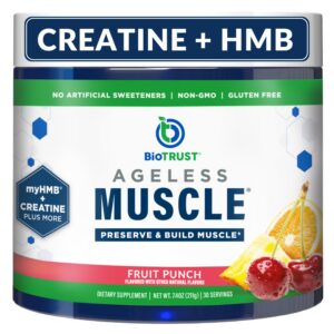 Version 1.0.0 BioTrust Ageless Muscle Builder polvo creatina HMB