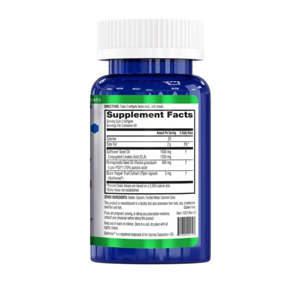 Cápsulas suaves CLA en blister