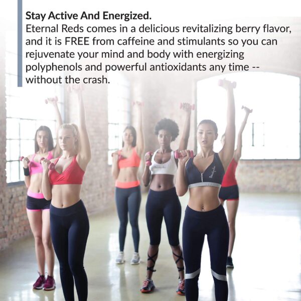 Vista de sabor bayas Eternal Reds