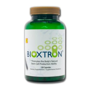 Bioxtron suplemento células madre con algas verdeazuladas frasco