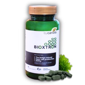 Frente del envase de Bioxtron tabletas masticables