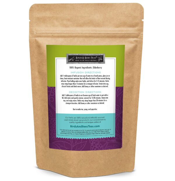 Version 1.0.0 Etiqueta del producto bayas de sauco