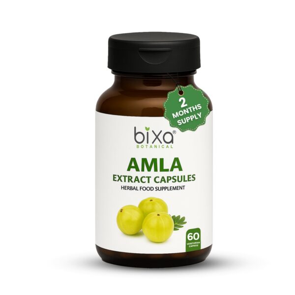 Frasco de amla extracto de bixa botanical