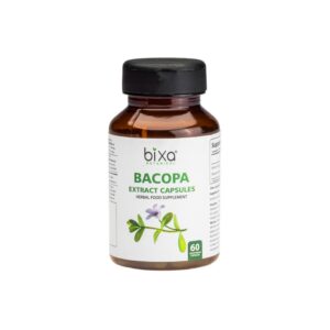 Version 1.0.0 Bixa Botanical Bacopa suplemento ayurvédico 450mg frasco