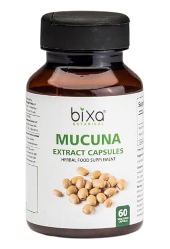 bixa BOTANICAL cápsulas extracto Mucuna Pruriens 60 vegetales