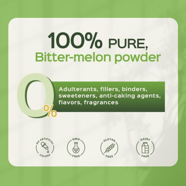 Envase bixa BOTANICAL polvo melón amargo Momordica Charantia