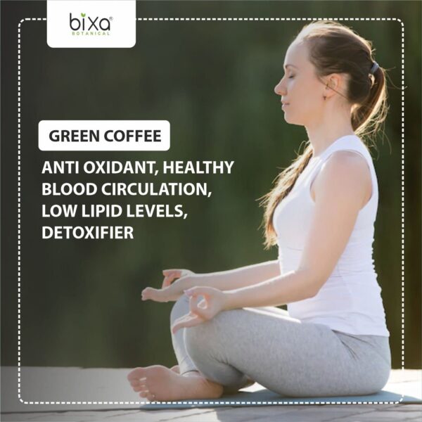 Polvo verde puro de alfalfa bixa BOTANICAL apertura del envase