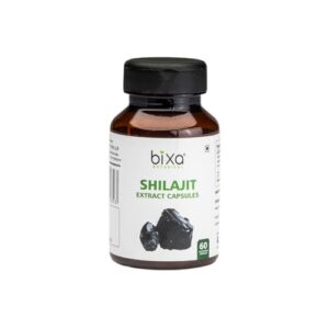 Version 1.0.0 Frasco frontal de bixa BOTANICAL cápsulas de Shilajit veganas