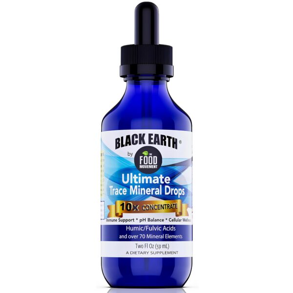 Frasco gotero de Black Earth minerals