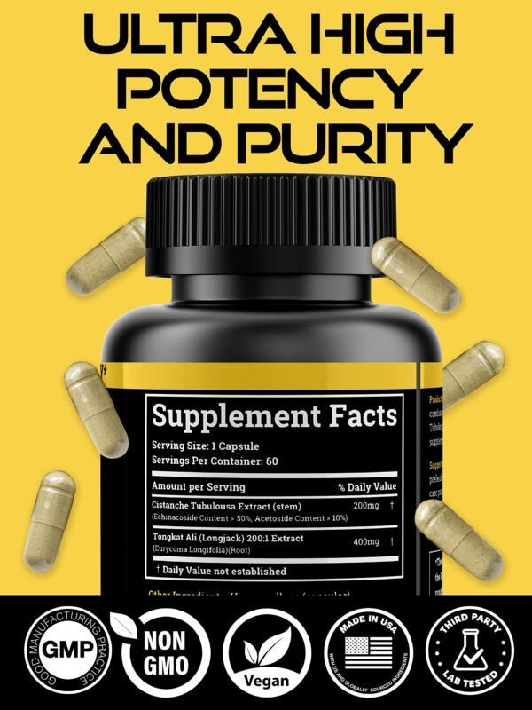 Black Forest cápsulas para estrés y crecimiento muscular