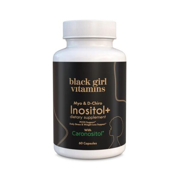 Cápsulas veganas de Inositol Black Girl Vitamins