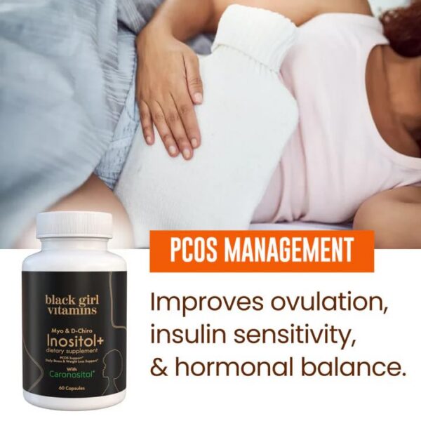 Frente del empaque de Inositol