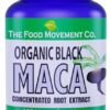 Version 1.0.0 Black Maca cápsulas orgánicas The Food Movement Co.