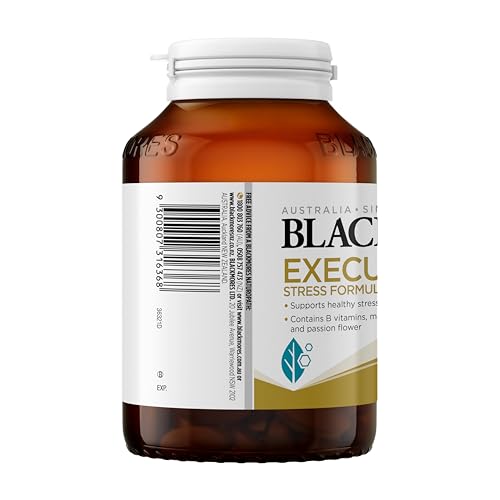 Etiqueta frontal de Blackmores Executive B