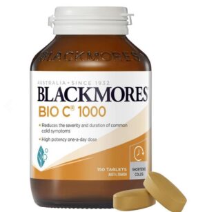 Blackmores Vitaminas Bio C 1000mg 150 tabletas botella frontal