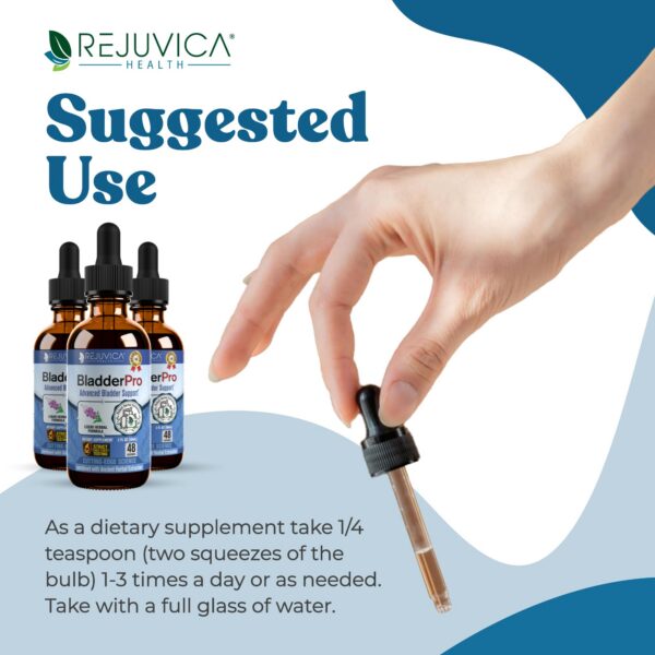 Version 1.0.0 BladderPro fácil de usar con gotero