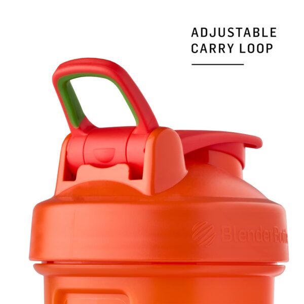 Vista de tapa abatible y boquilla