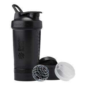 Version 1.0.0 BlenderBottle ProStak 22 oz negro medianoche frente