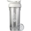 BlenderBottle Strada shaker blanco frontal