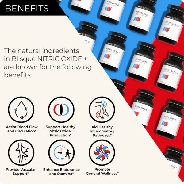 Blisque cápsulas para mejorar flujo sanguíneo y energía