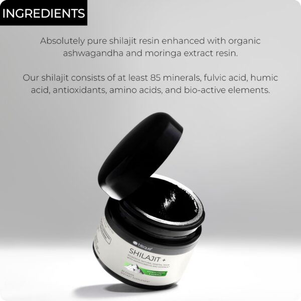 Version 1.0.0 Blisque suplementos naturales Shilajit 60 gramos