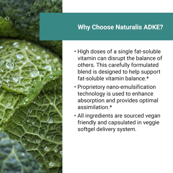 Detalle blister cápsulas vitamina adk coq-10 naturalis vegano