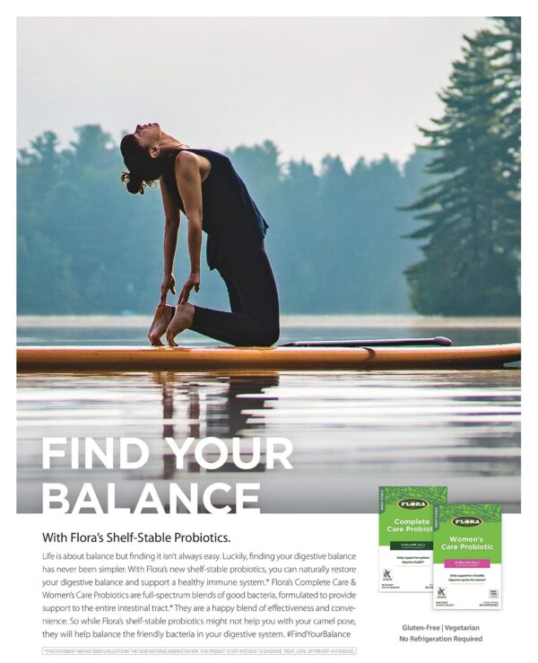 Blíster Flora Complete Care Probiotico suplemento saludable