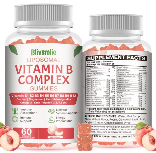 Version 1.0.0 Gomitas liposomales B 33 en 1 frente