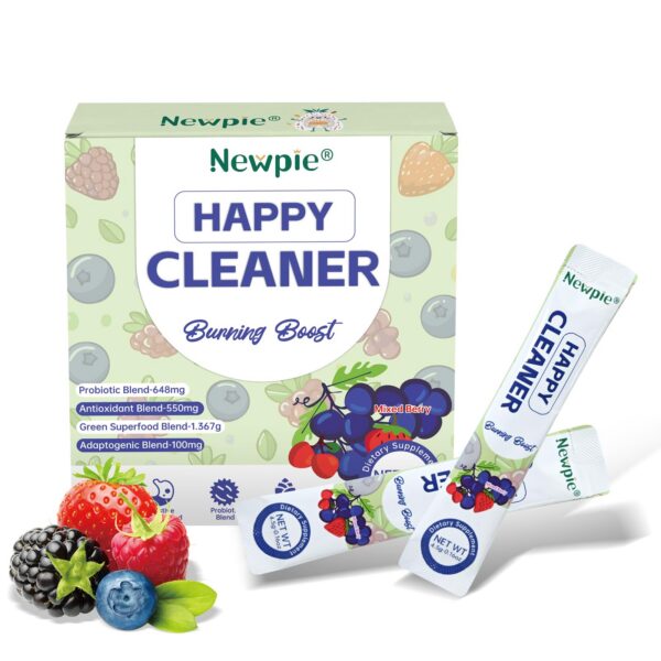 Blltzzz Newpie Probiotic Powder sabor sandia frontal