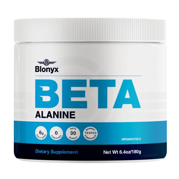 Frasco azul de Blonyx Beta-Alanine