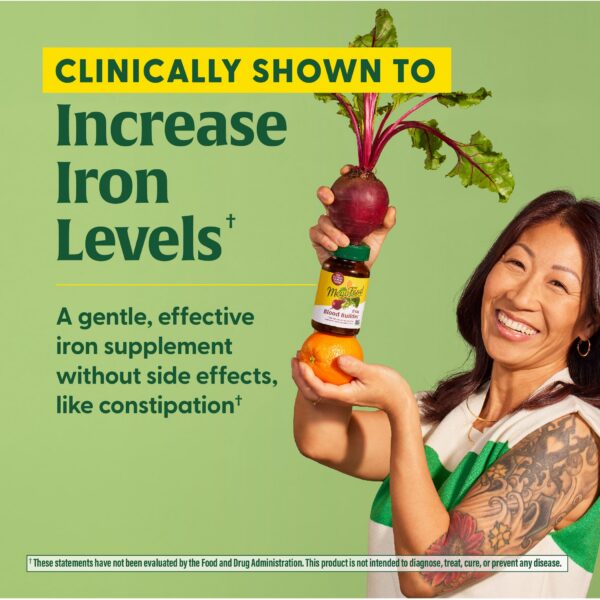 Detalle de ingredientes Blood Builder