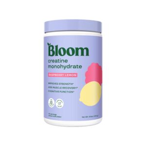 Bloom Nutrition Creatina Monohidrato botella frontal